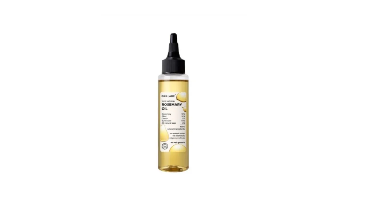 Natural Rosemary Hair Oil For Hair Growth - 100ml