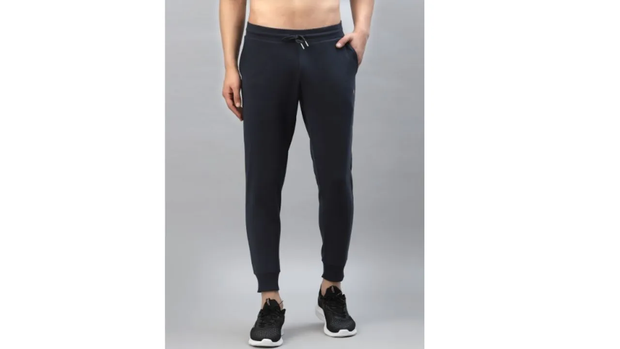 Men Mid Rise Stretchable Activewear Joggers
