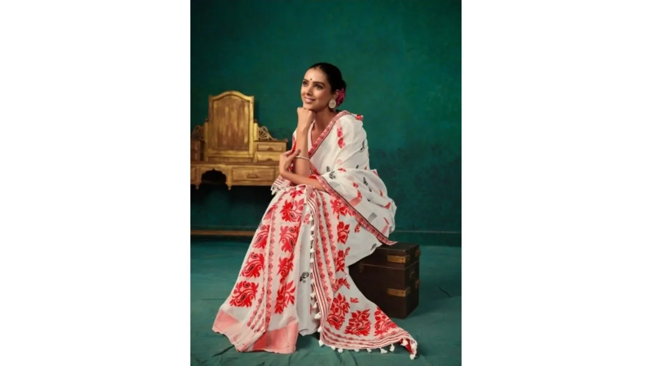 Assamese Mekhela Chador Saree
