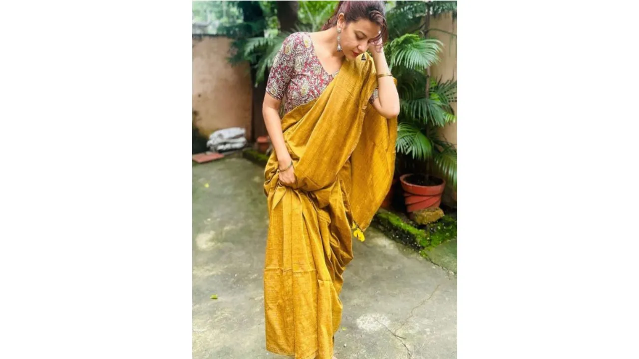 Pure Cotton Khadi Saree