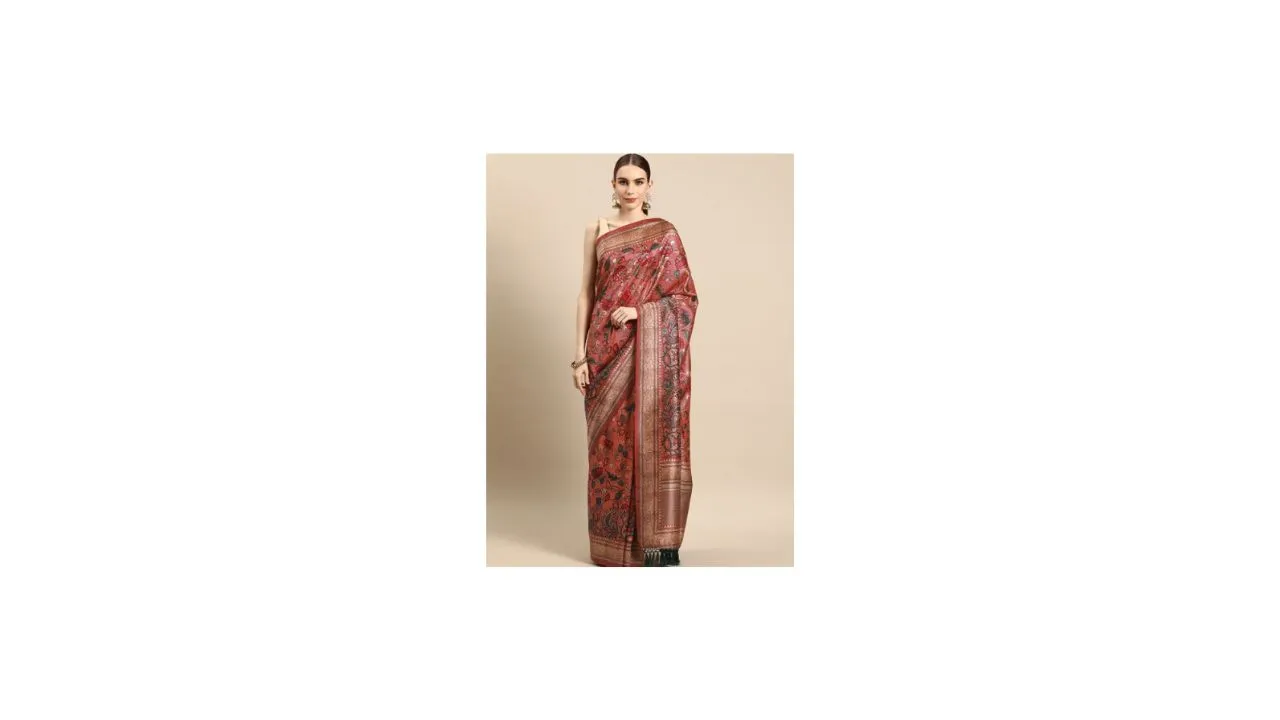 Tasarika Kalamkari Saree