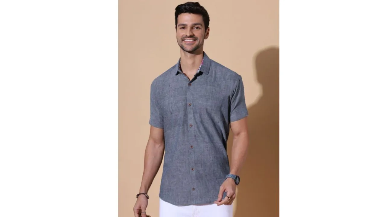 Men Comfort Opaque Casual Shirt