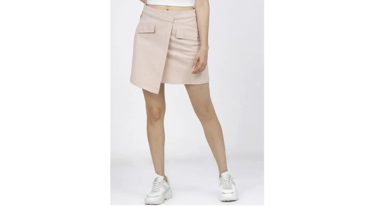 Tokyo Talkies Wrap Skirt