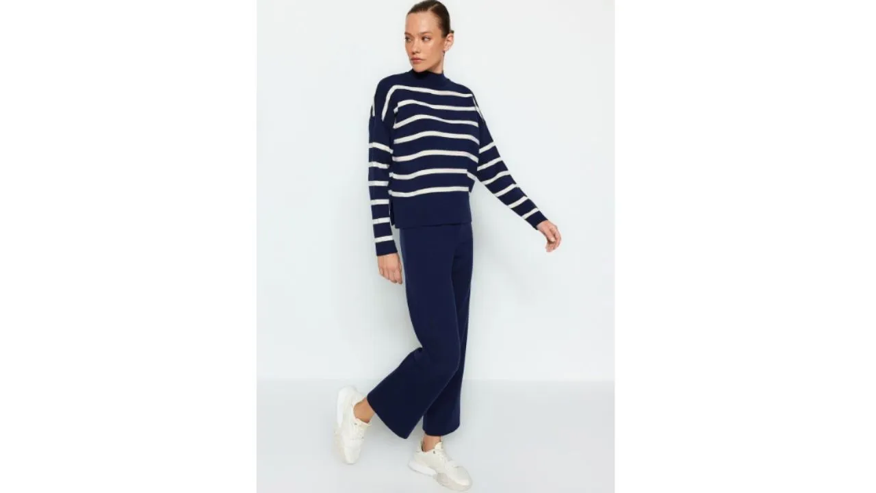 Navy Style Trouser