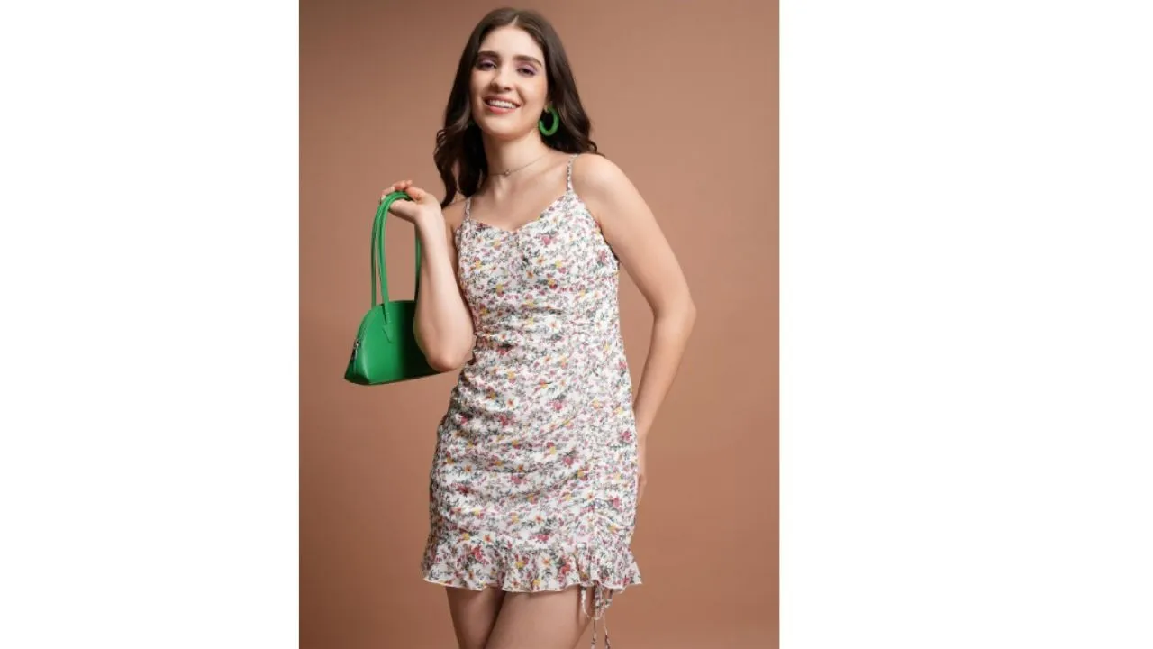 White Dresses KETCH Floral Printed