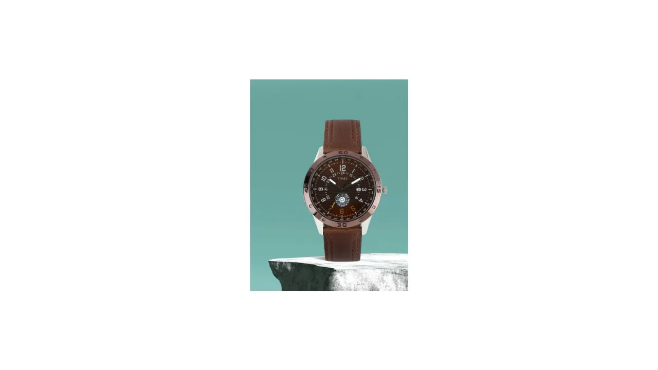 Timex Men Brown Dial Watch
