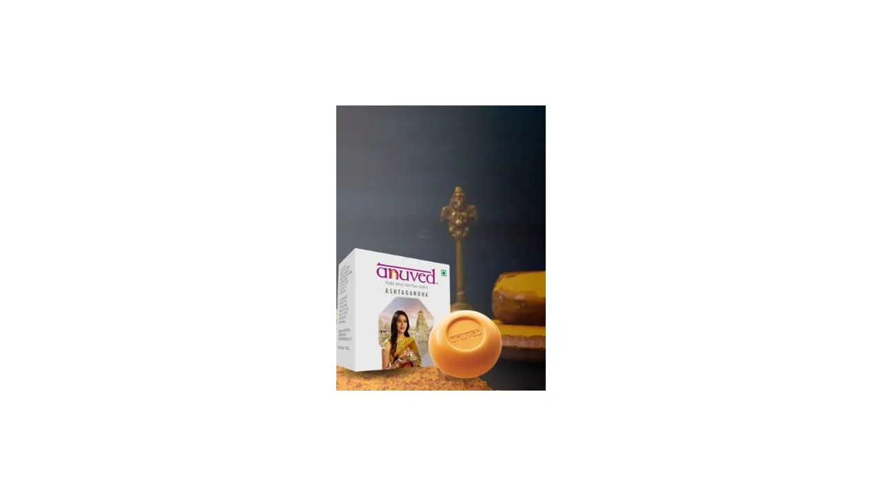 Anuved Ashtgandha Herbal Soap
