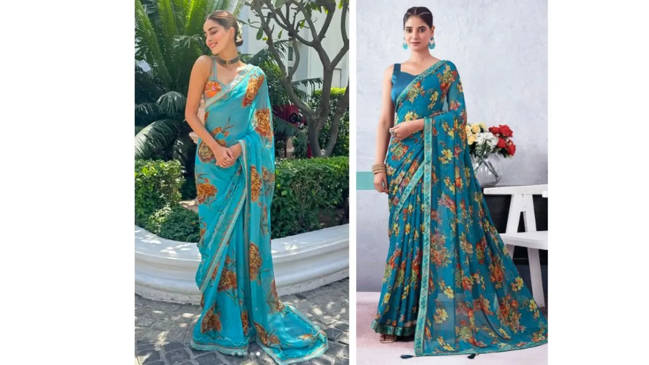 celebrity saree looks