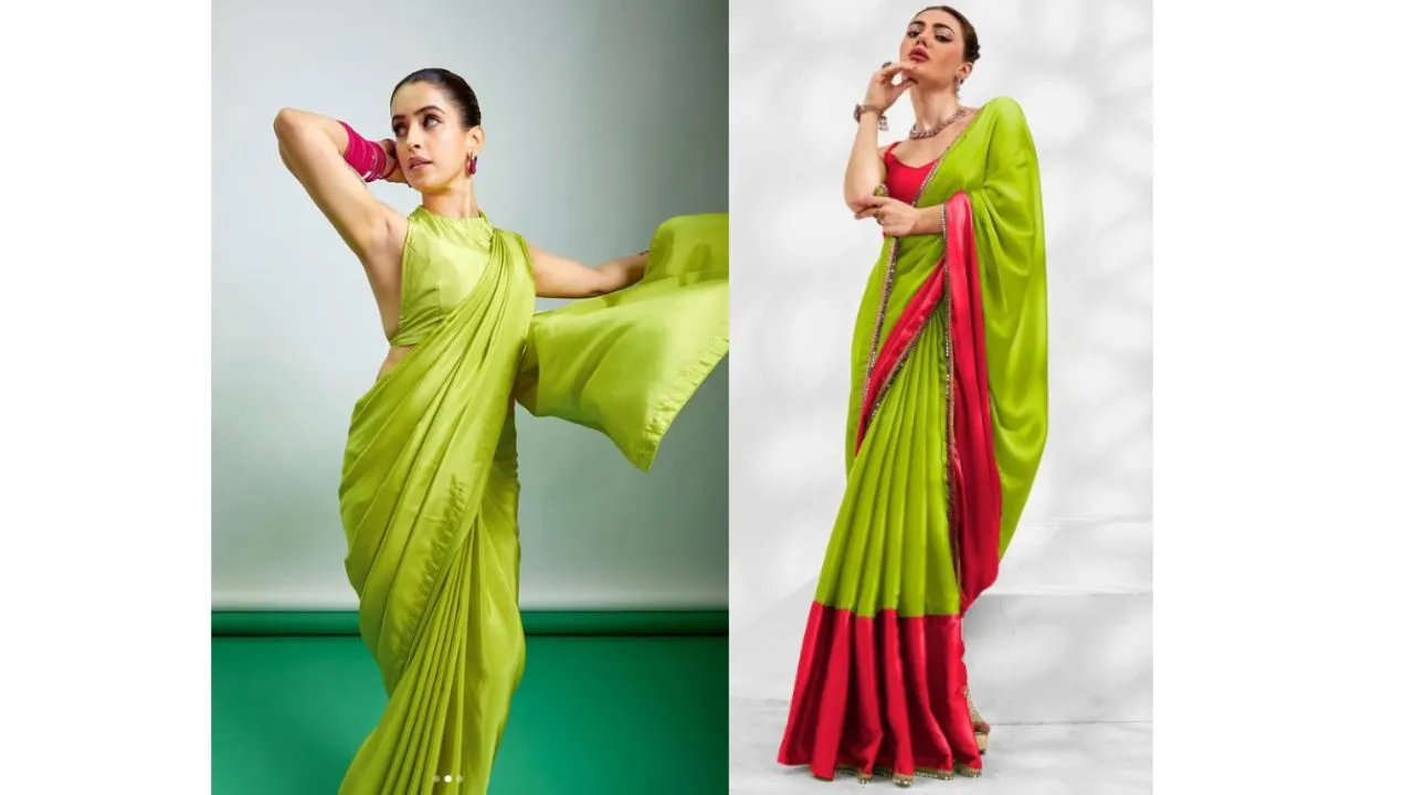 Sanya Malhotra Saree Look