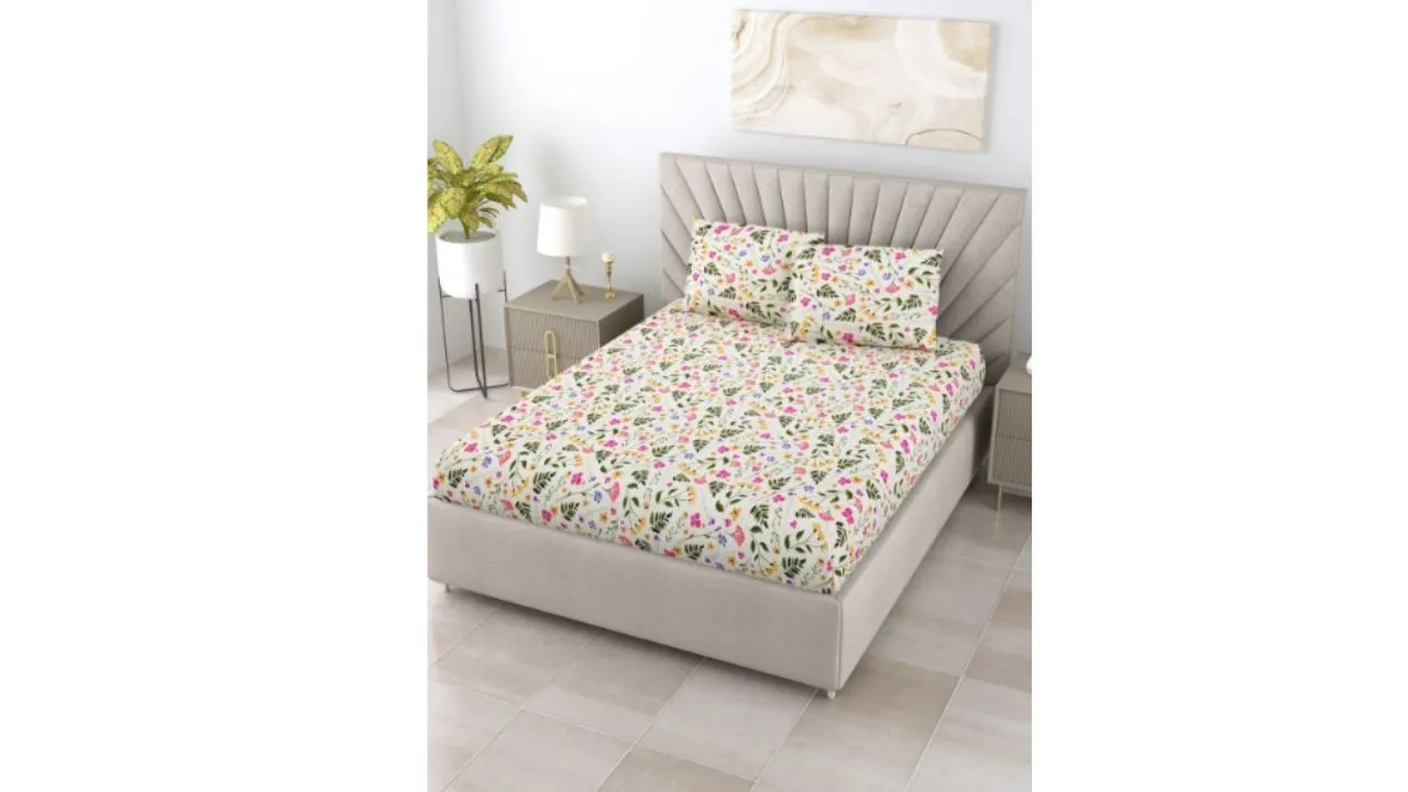 Cotton 120TC King Bedsheet