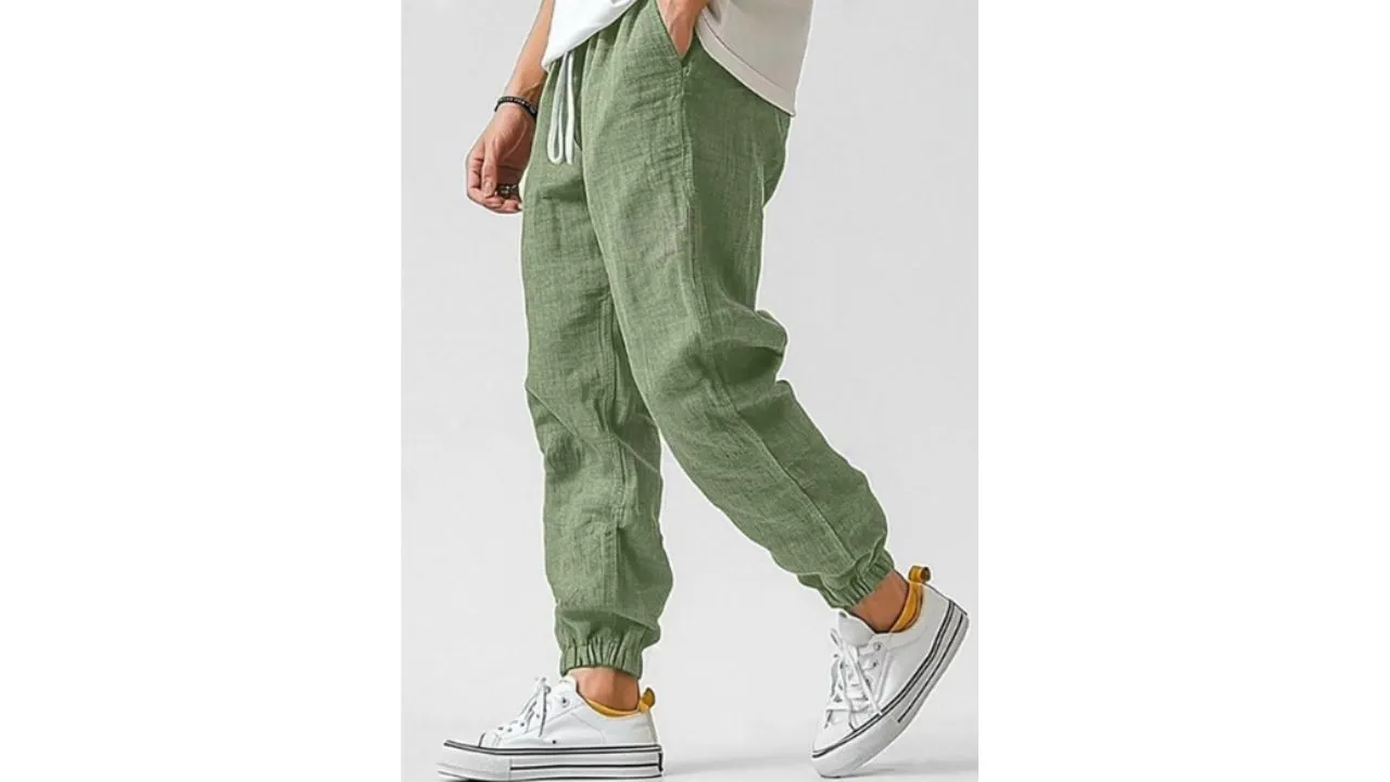 Cotton Joggers Trousers