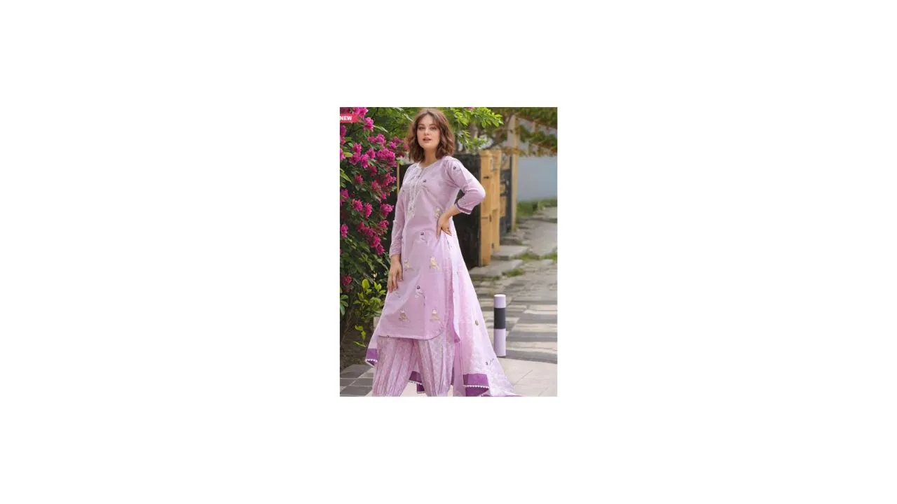 GoSriKi Kurta With Patiala & Dupatta