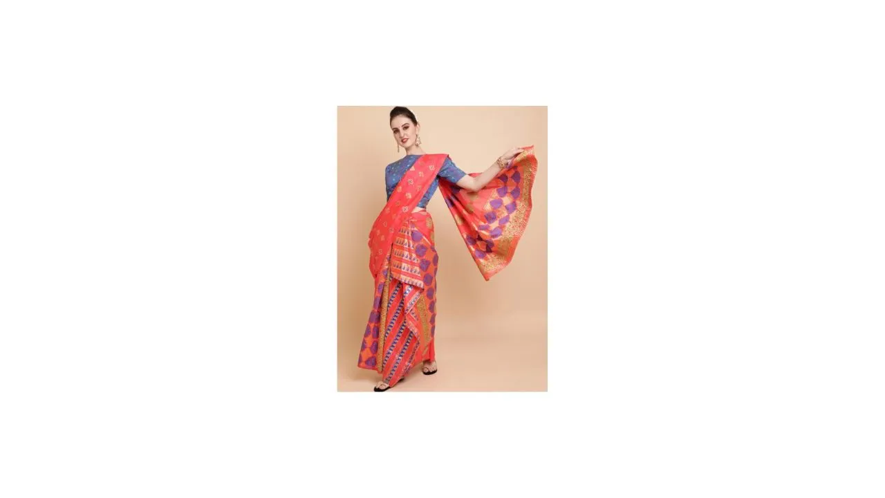 Sangria Assamese Mekhela Chador