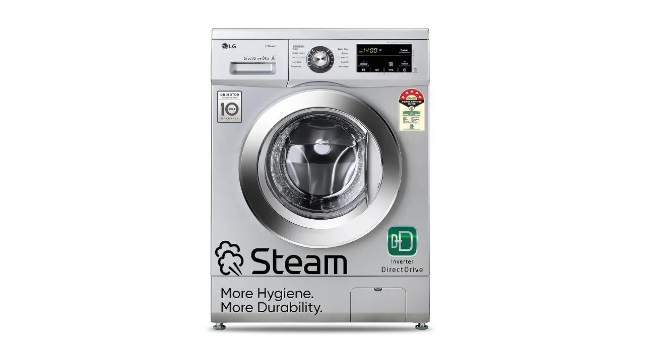 LG 8 Kg 5 Star Washing Machine 