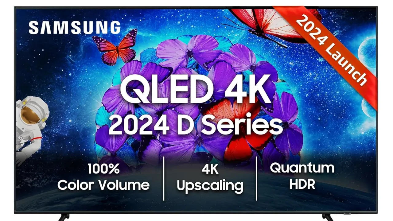 Samsung 138 cm (55 inches) QE1D series 4K Ultra HD QLED Smart TV