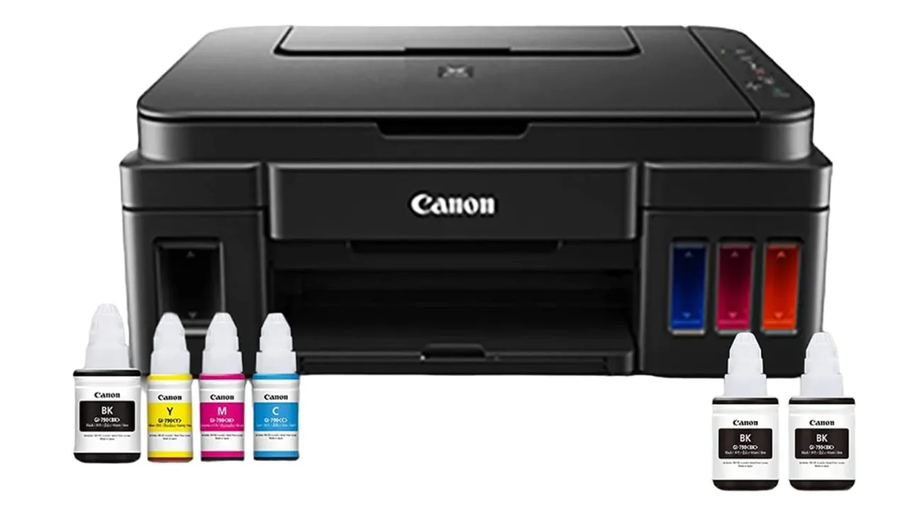 Canon PIXMA MegaTank G3000 All in One WiFi Inktank Colour Printer