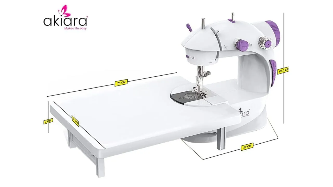 Akiara - Makes life easy Mini Sewing Machine