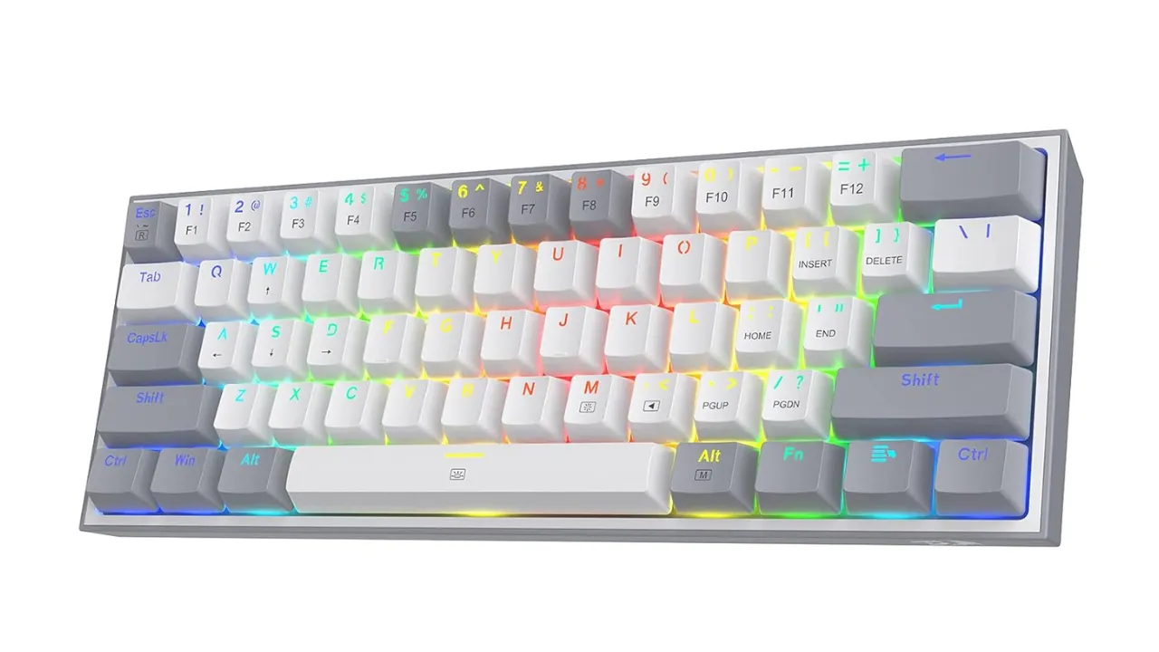 Redragon K617 Fizz 60% Wired RGB Gaming Keyboard