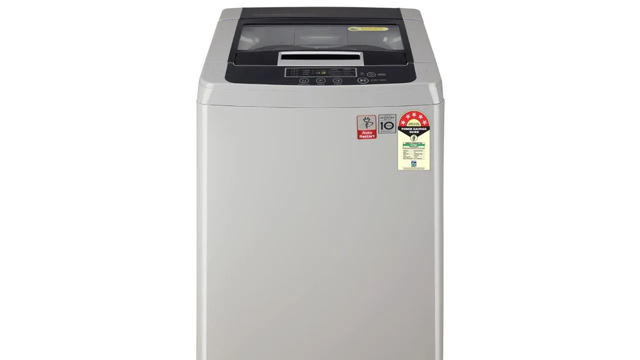 LG 7 Kg 5 Star Inverter TurboDrum Fully Automatic Top Loading Washing Machine 