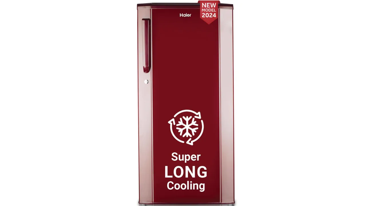 Haier 165 L, 1 Star, Direct-Cool Single Door Refrigerator 