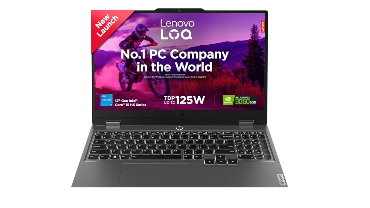 Lenovo [Smartchoice LOQ 12th Gen Intel Core i5-12450HX /39.6cm Laptop