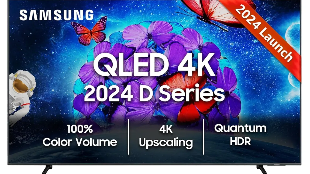 Samsung 138 cm (55 inches) QE1D Series 4K Ultra HD QLED Smart TV