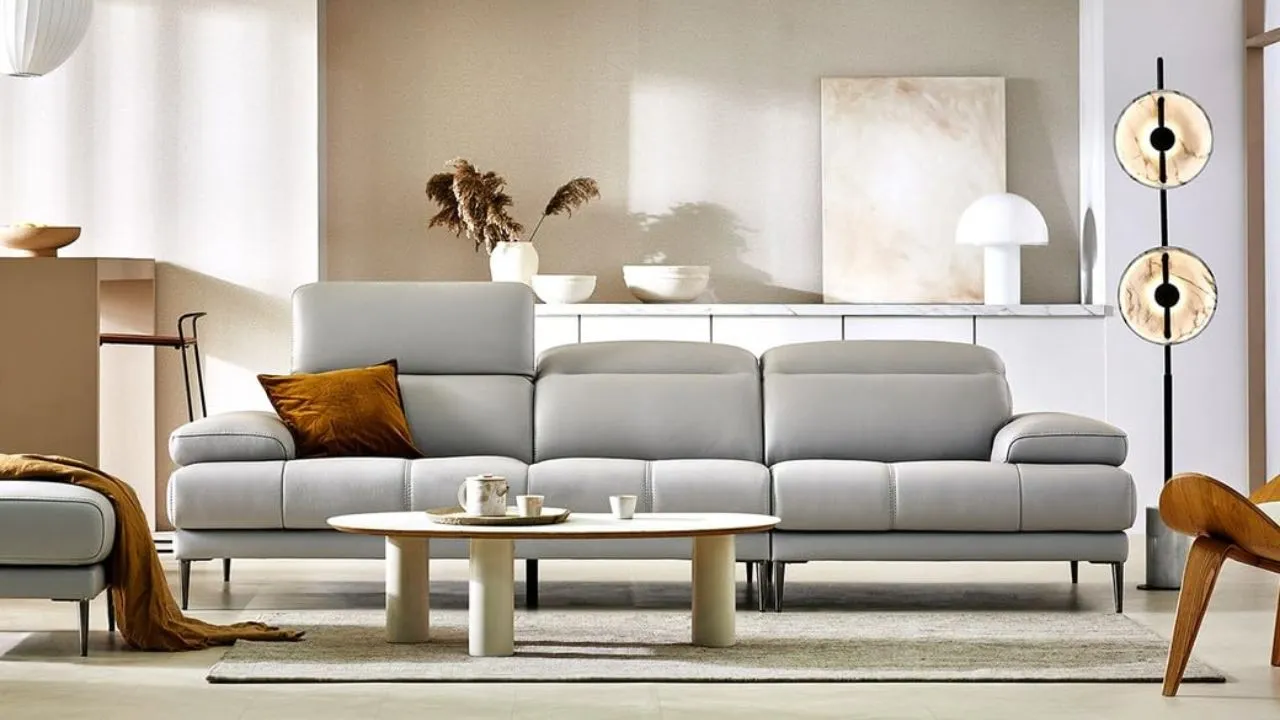 Fabrique Bling Leatherette Sofa Set 