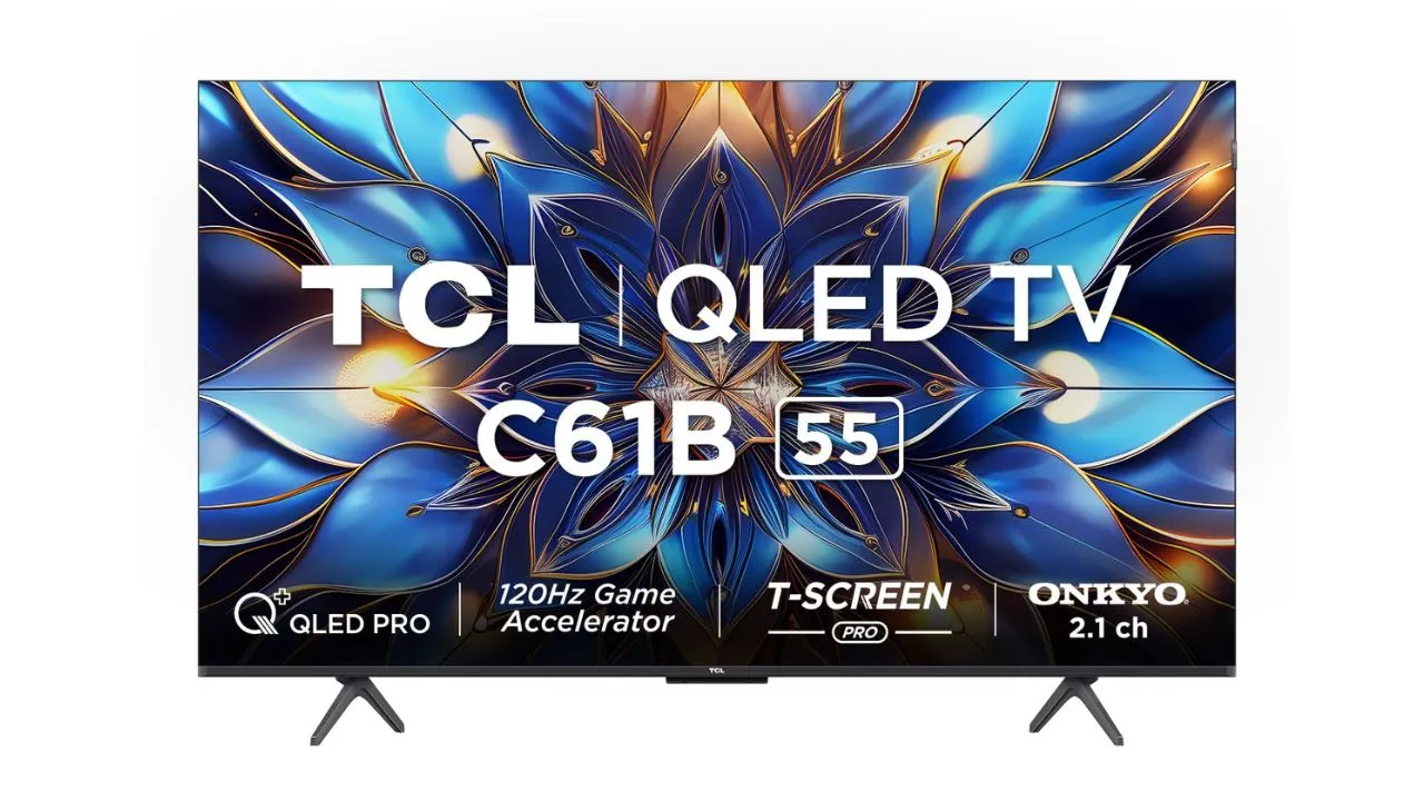 TCL 139 cm (55 inches) QLED Google TV