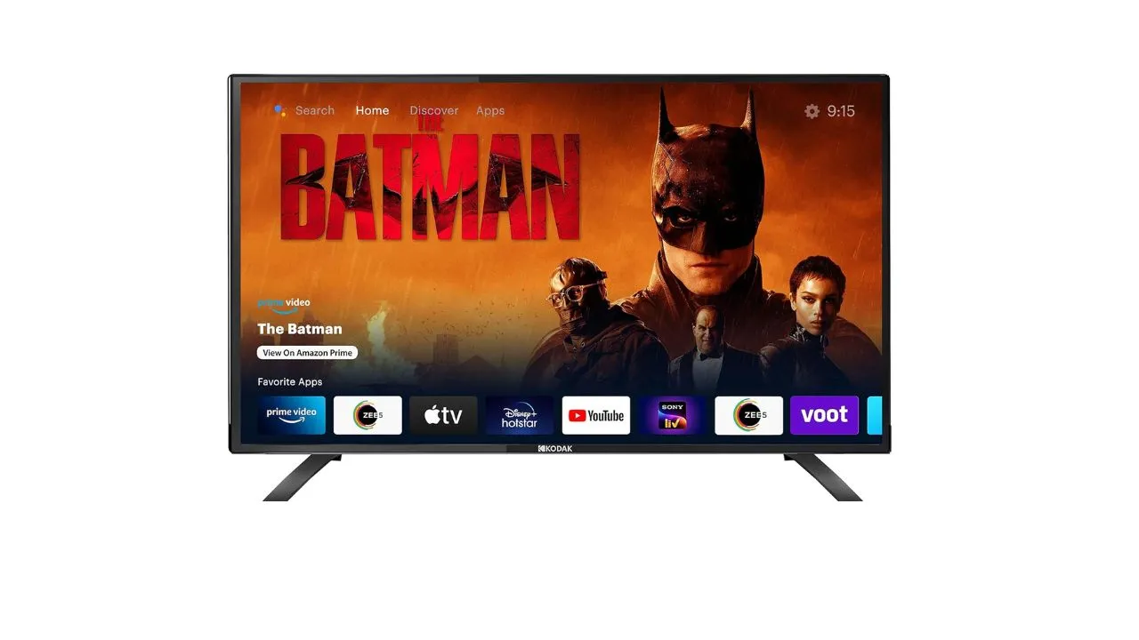 Kodak 80 cm (32 inches) HD Ready Certified Android LED TV