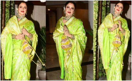 Rekha saree look (2)