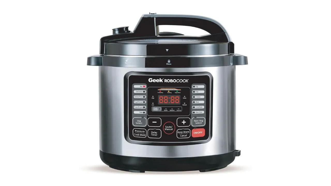 Geek Robocook Nuvo Electric Pressure Cooker