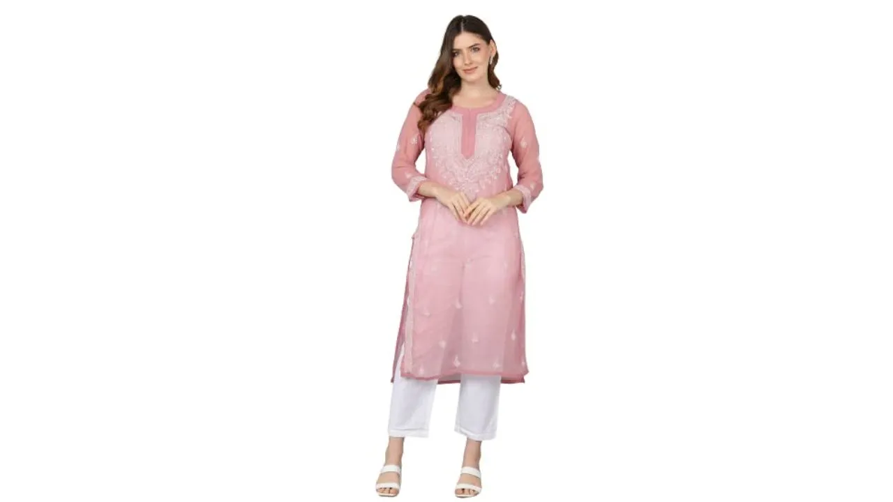 Vahson Women's Lucknow Chikankari Kurta