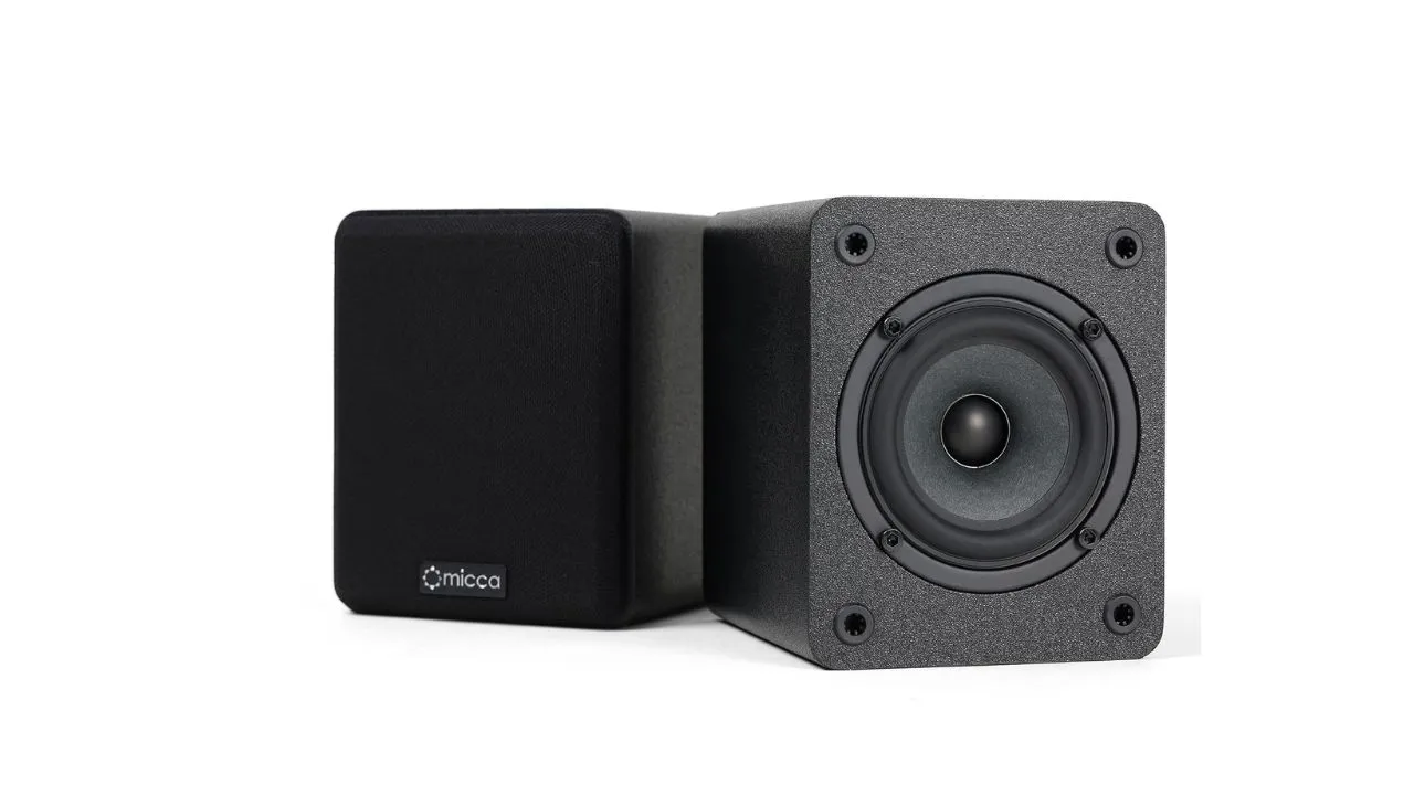 Micca COVO-S Compact 2-Way Bookshelf Speakers