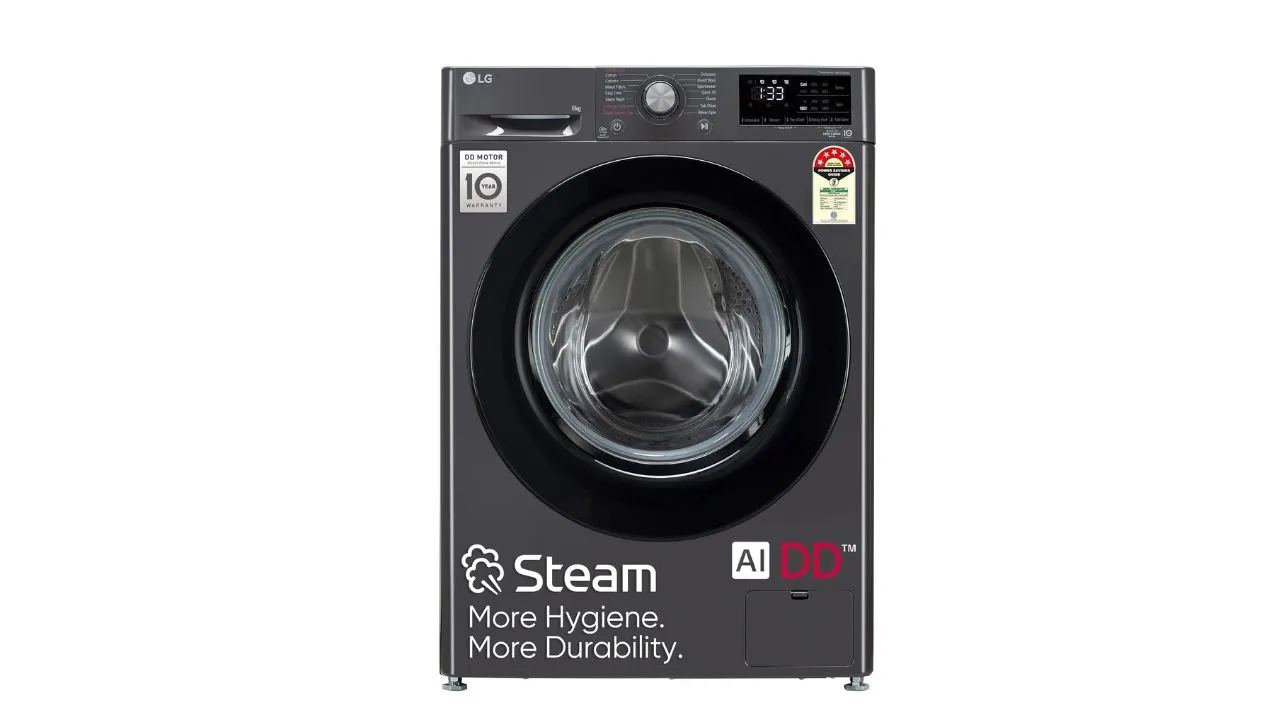 LG 8 Kg Fully Automatic Front Load Washing Machine 