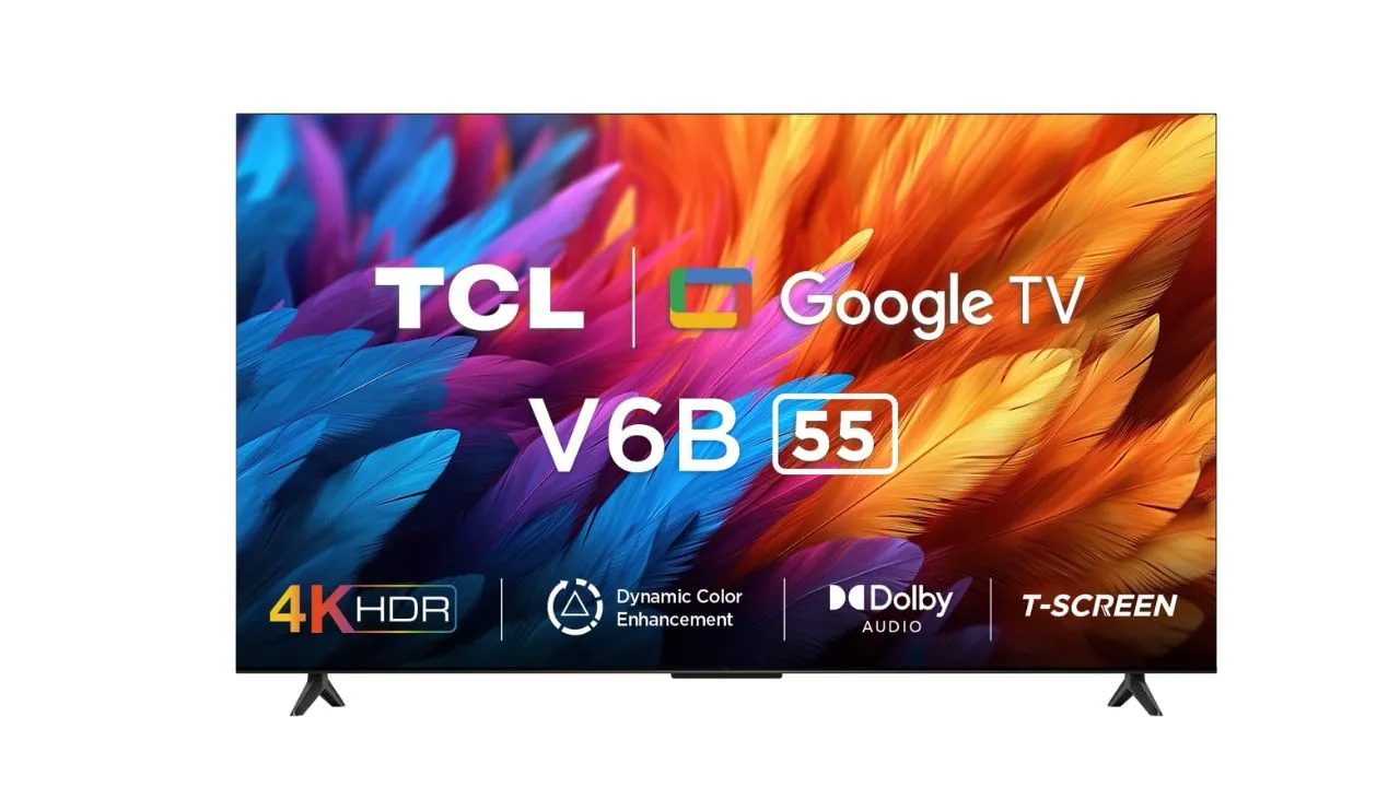 TCL 55V6B Metallic Bezel-Less Smart TV