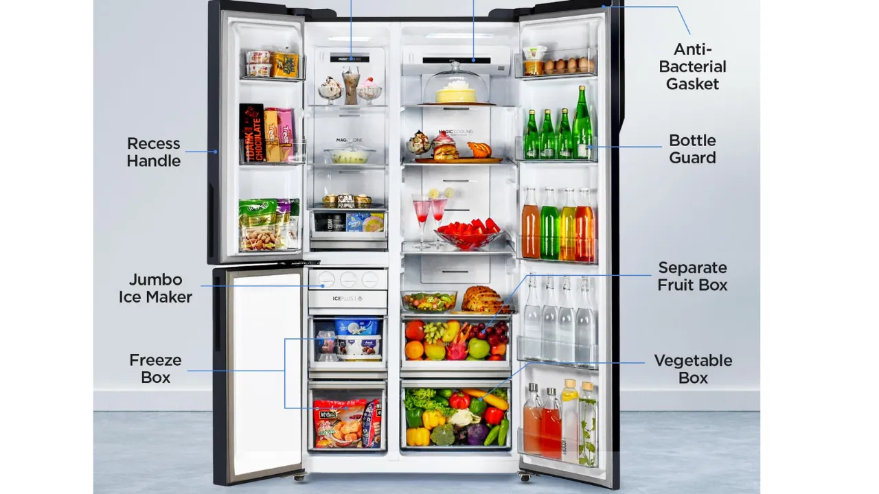 Haier 598 L Side by Side Refrigerator