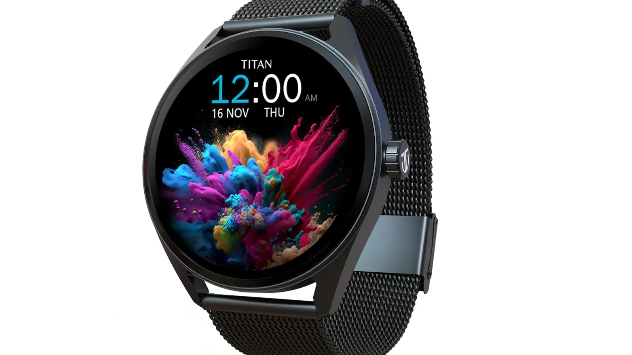 Titan Crest Premium Mesh Strap Smartwatch