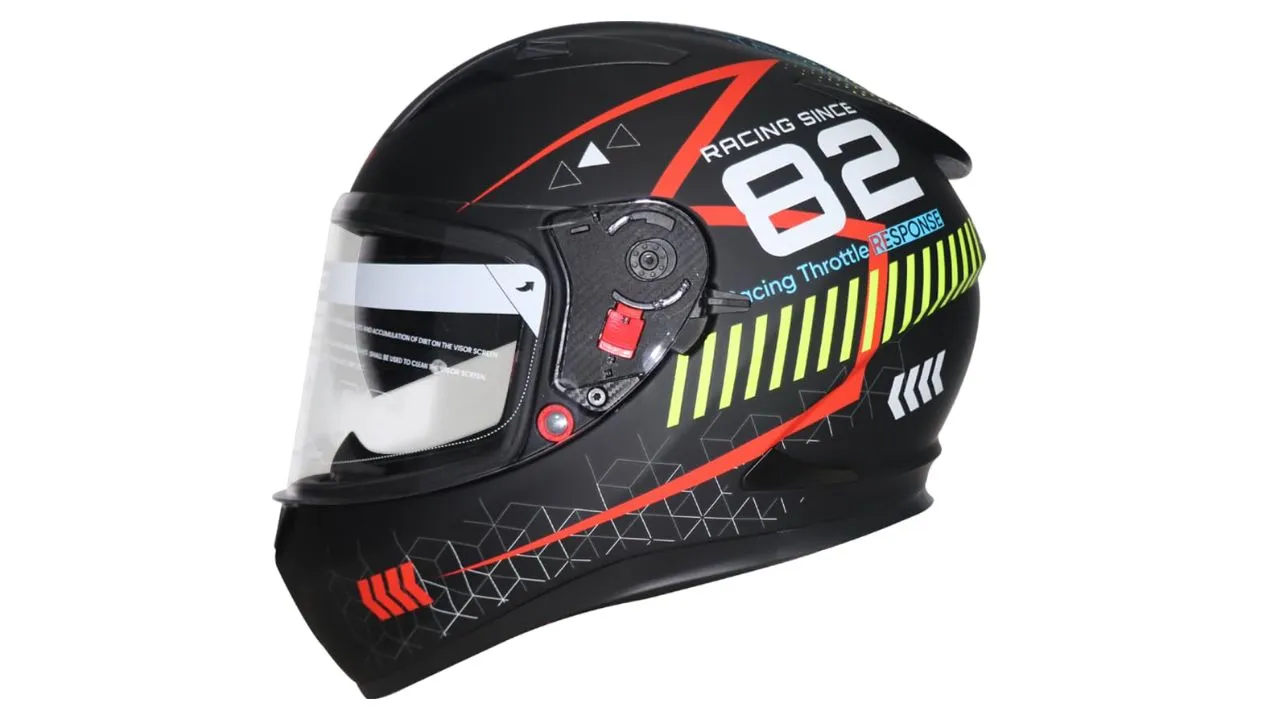 TVS Racing Bluetooth Ready Helmet for Men's Bike