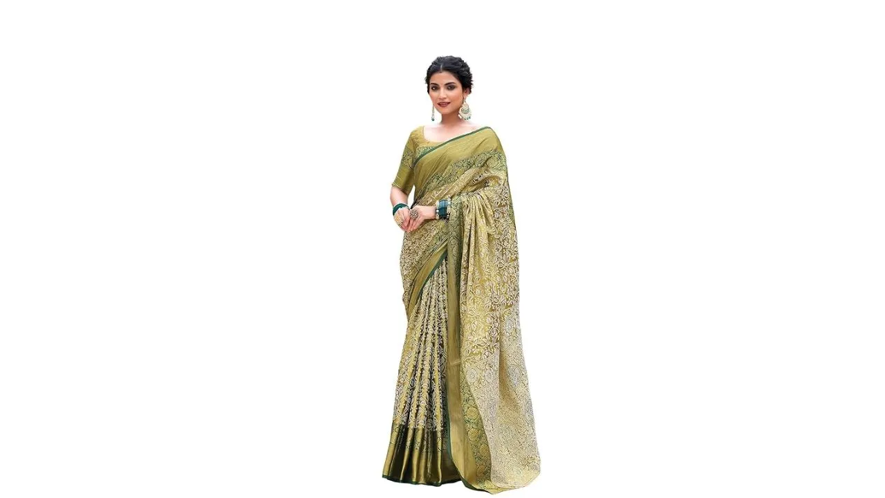 SIRIL Women's Silk Saree 