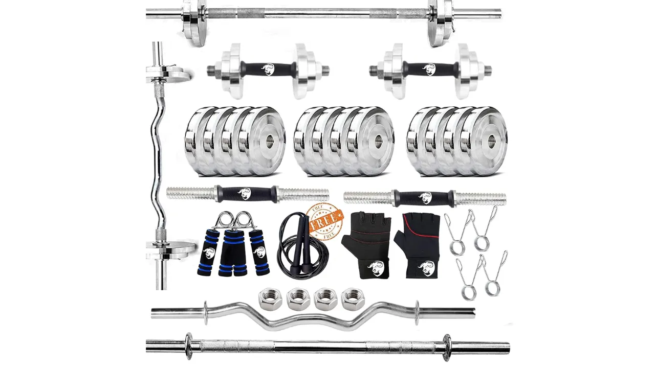 BULLAR Steel Home Gym Set