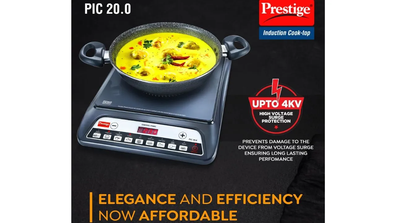  Prestige PIC 20 1600 Watts Induction Cooktop