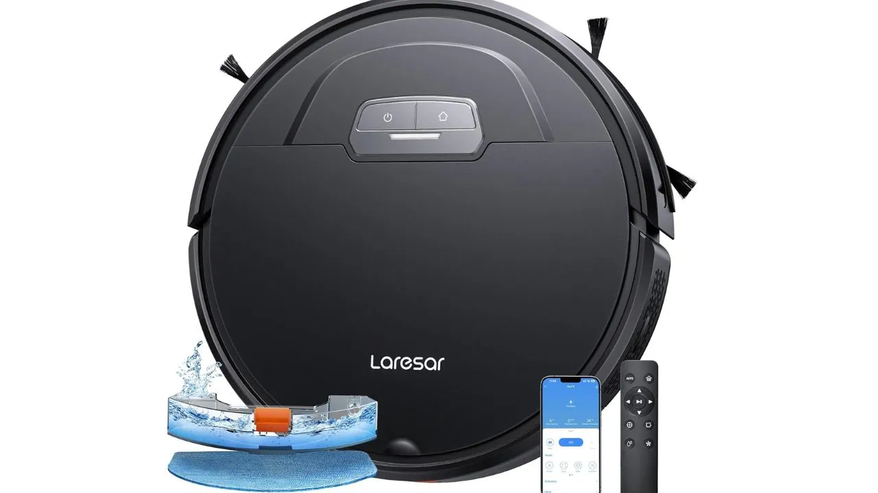 Laresar Robot Vacuum Cleaner With Mop