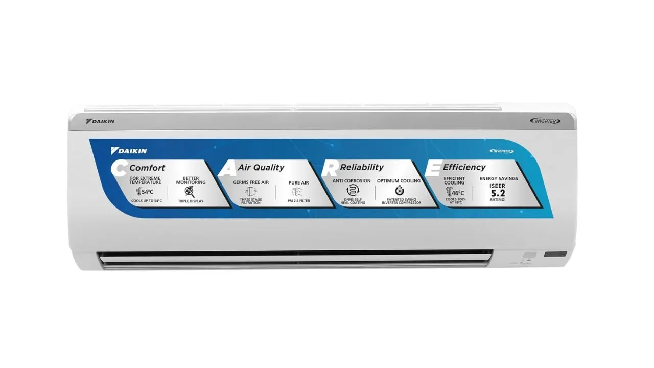 Daikin 1 Ton 5 Star Inverter Split AC