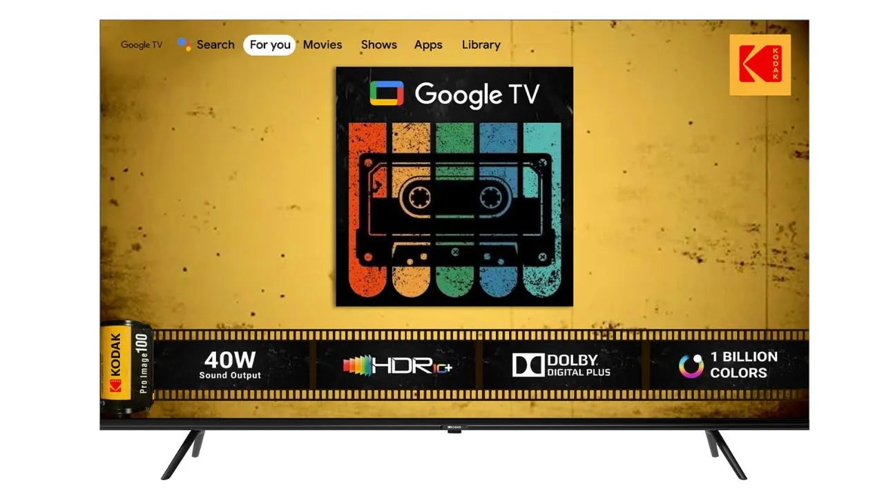 Kodak 126 cm (50 inches) CAPRO Series 4K Ultra HD LED Google TV 