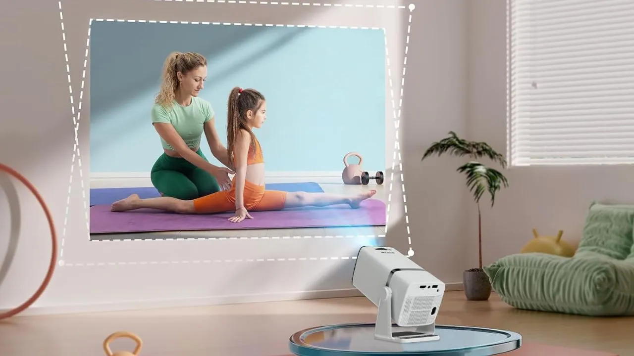 WZATCO Yuva Go Android 13.0 Smart Projector