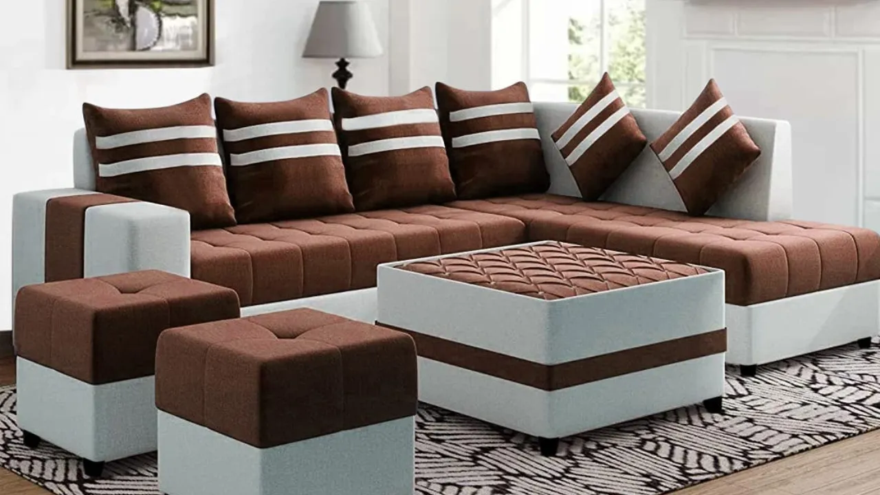 CASASTYLE - Stylio 8 Seater RHS L Shape Sofa Set