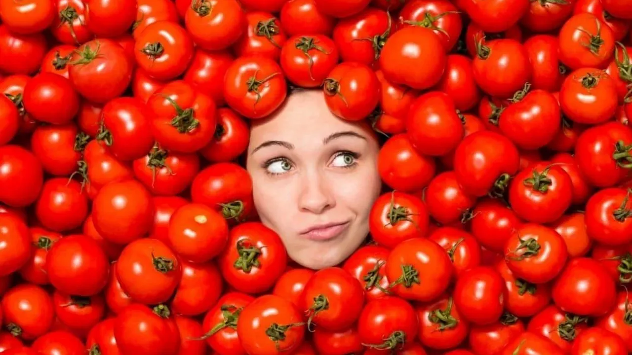 tomato face pack 2