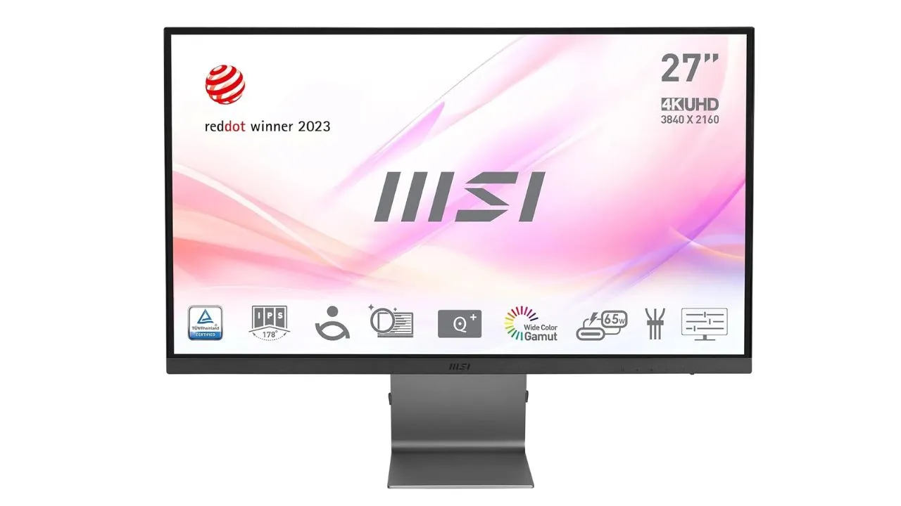 MSI Modern MD271UL 27 Inch 4K Uhd Professional Productivity Monitor