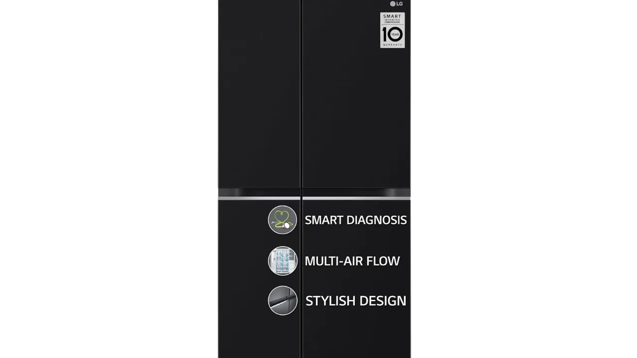 LG 655 L Side by Side Refrigerator