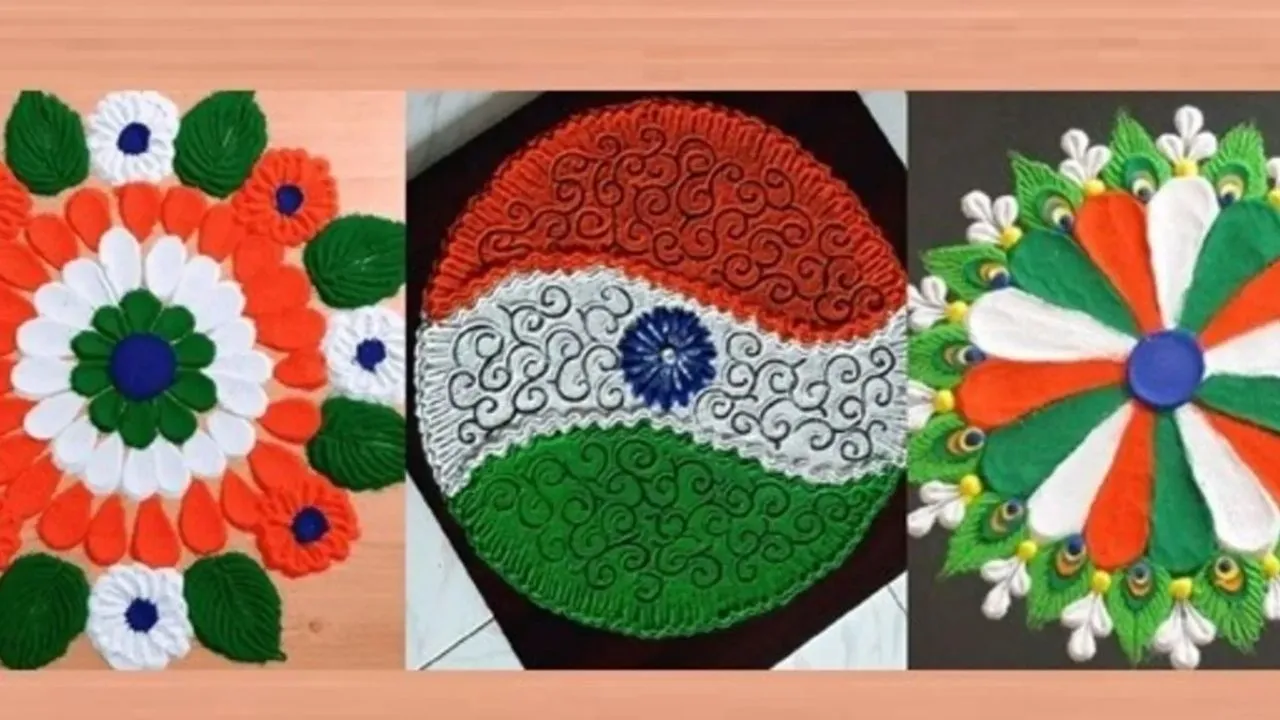 Independence Day Rangoli Design 2